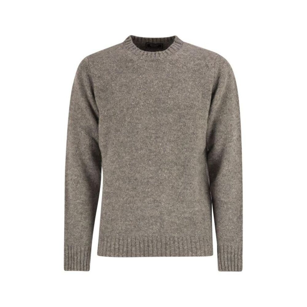 PESERICO Pesericco Men's Speckled Crew Neck Sweater Men GREY Sweaters &